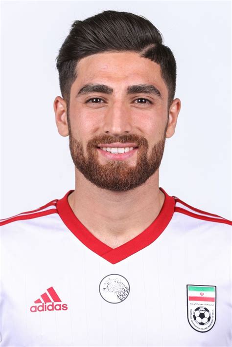 Alireza Jahanbakhsh of Iran poses during the official FIFA World Cup... | Fifa, Real madrid ...