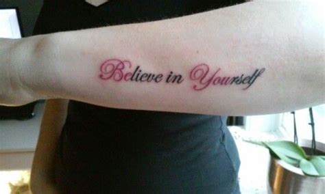 Believe in yourself tattoo. Be you tattoo. | Tattoos, Inspirational tattoos, Tattoo designs