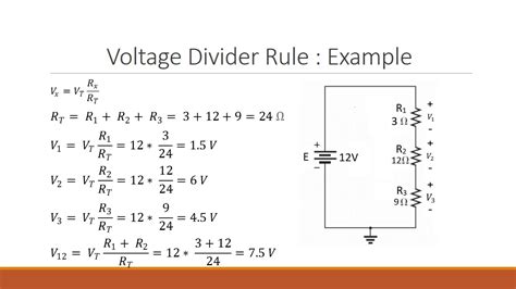 Voltage Divider Rule final - YouTube