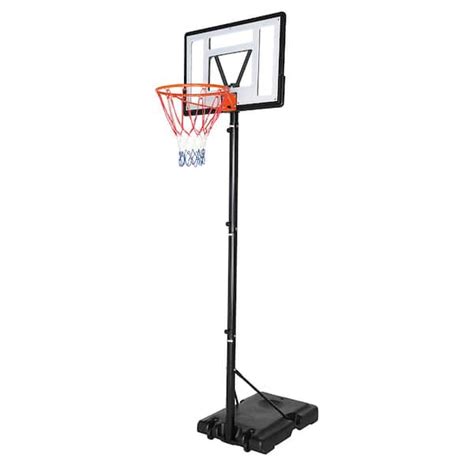 Winado 7 ft. to 10 ft. H Adjustable Basketball Hoop for Indoor/Outdoor Kids Youth Playing ...