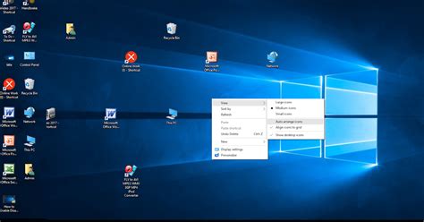 Learn New Things: How to Enable Disable Auto Arrange Desktop Icon in Windows PC