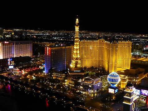 HD wallpaper: aerial photo of Las Vegas Nevada, eiffel, tower, night, view | Wallpaper Flare