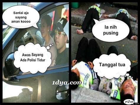 Kumpulan Gambar Lucu Polisi Tidur - Ucapan Gambar