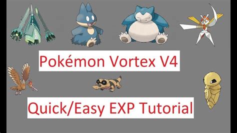 Pokémon Vortex V4 Tutorial - Quick/Easy EXP - YouTube