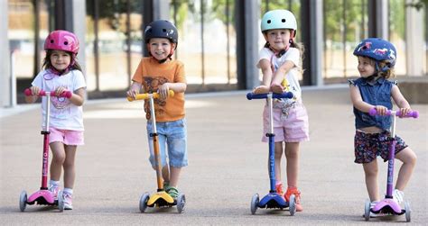 Kids Scooter Riding Enhance Body Functions and Power