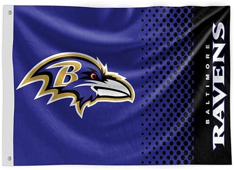 Baltimore Ravens Flag FD Official Licensed Product: Amazon.co.uk: Clothing