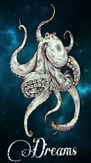 Octopus wallpaper Iphone Wallpaper Drawing, Forest Wallpaper Iphone ...