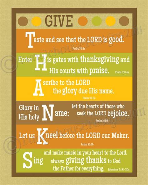 Give Thanks Printable Thanksgiving Wall Art | DIY PRINTABLE | 8x10 ...