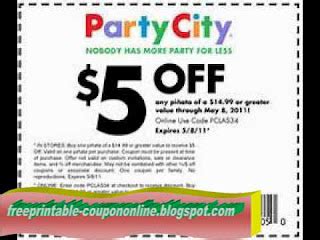 Printable Coupons 2018: Party City Coupons