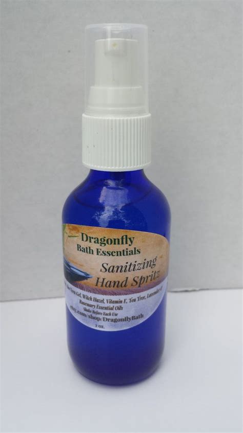 Hand Sanitizer, Alcohol Free Hand Sanitizer, Essential Oils | Alcohol ...