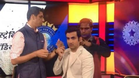 Watch: Gautam Gambhir trolls his 'stylist' Ashish Nehra after commentary debut during India vs ...