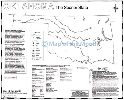 Mountain Ranges: Oklahoma Mountain Ranges Map