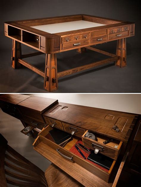 Dungeons, Dragons & Design: Geek Chic's Gorgeous Gaming Tables | Board game table, Table games ...