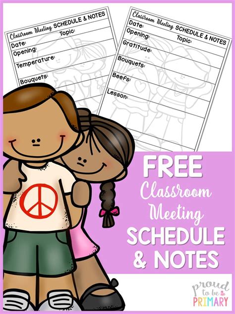 Your Class Meeting: Make it Effective EVERY Day | Classroom meetings ...