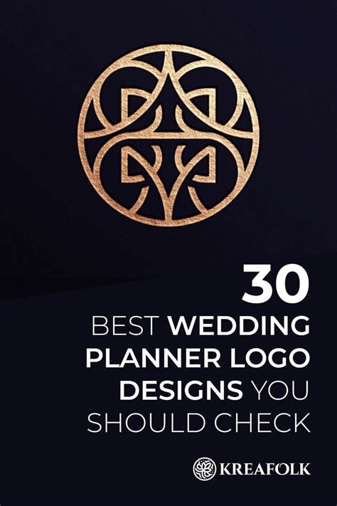 30 Best Wedding Planner Logo Designs You Should Check | Event-planung, Logos