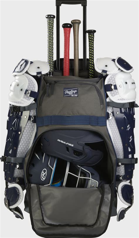 Rawlings Wheeled Catcher's Backpack | Catcher's Gear | Rawlings