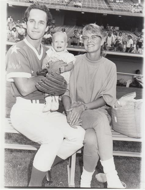 Gregory Harrison with wife and daughter Dated: 8/23/86 & captioned back ...