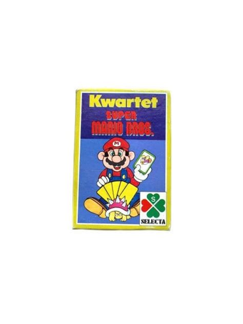 Vintage Super Mario Bros Go Fish Game Quartet Card Game 1991 Nintendo Card Game - Etsy