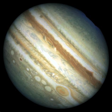 Hubble Tracks Jupiter Storms