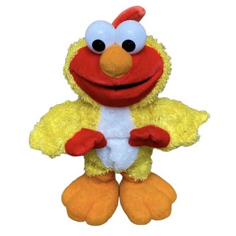 Fisher Sesame Street Chicken Dance Elmo 2001 Classic Edition Flap Arm for sale online Action ...