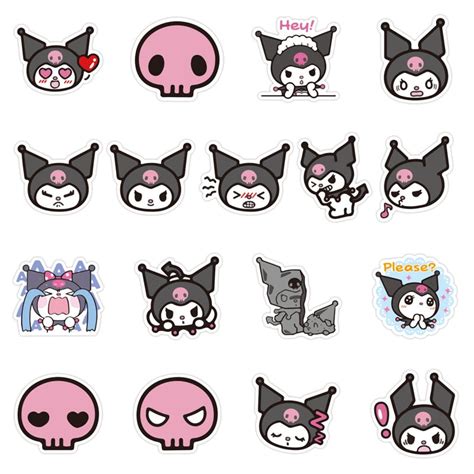 Kuromi Cute Anime Stickers – arothy