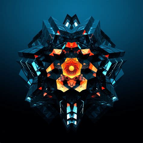 Cool 3D Geometric Wallpapers - Top Free Cool 3D Geometric Backgrounds ...