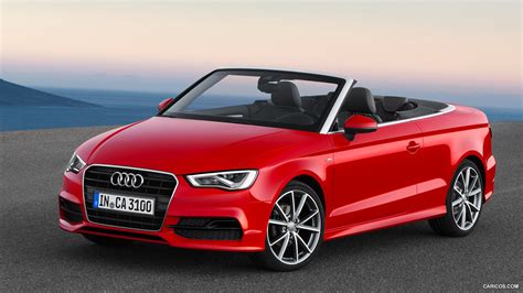 Audi A3 Cabriolet (2015) 2.0 TDI S-Line Misano Red | Front