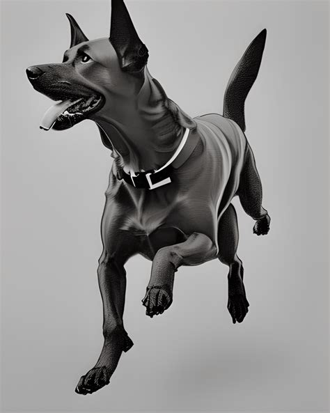 Running Dog Sketch · Creative Fabrica