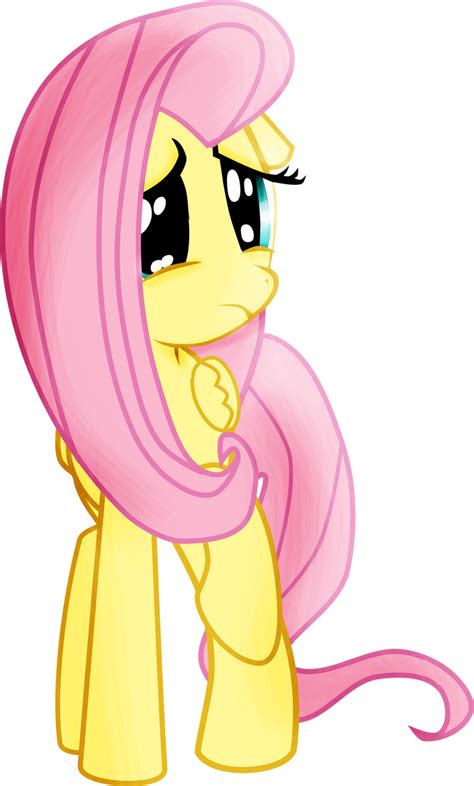 Mlp Fluttershy Scared Vector by pintara on DeviantArt