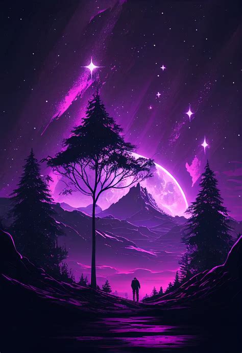 Top 20 Inspirational Purple Aesthetic iPhone Wallpapers for Free 2023