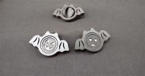 Bat Gyro Fidget 4 by Built_Over_Bot | Printables Store