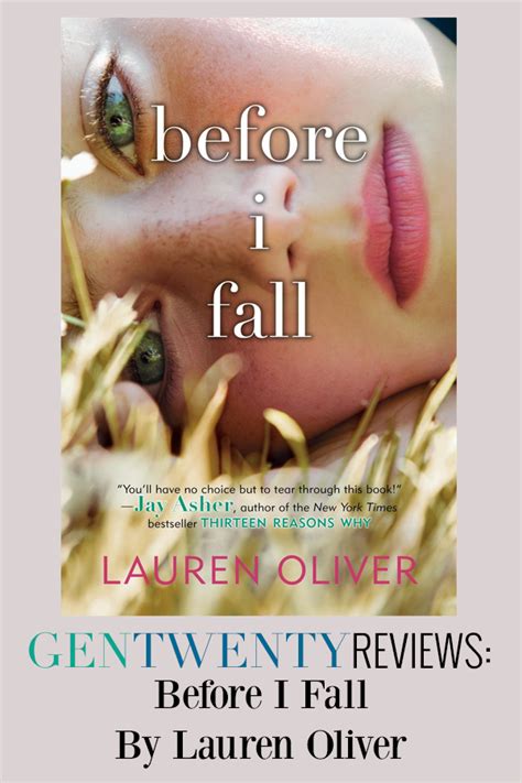 Before I Fall by Lauren Oliver - GenTwenty