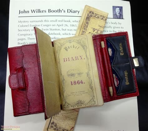 National Treasure 2: Book of Secrets John Wilkes Booth Diary replica ...