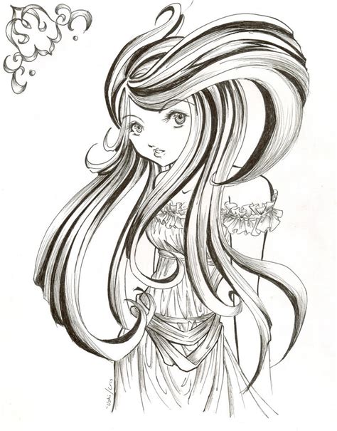 wind blowing hair by XxUshixX on DeviantArt