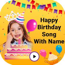 Birthday Song With Name for PC / Mac / Windows 11,10,8,7 - Free Download - Napkforpc.com
