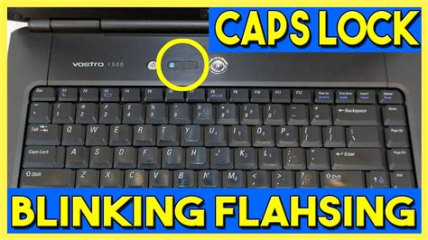 Caps Lock Light Stuck On Dell Laptop Screen Is Black | Homeminimalisite.com