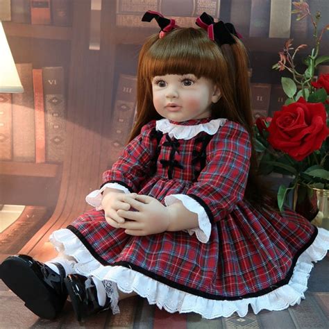 24 Inches Reborn Toddler Doll Baby Girl, Big Size Doll For Baby Girl