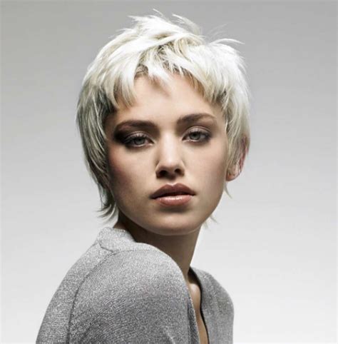 Short Haircuts Gray Hair - 16 Gray Short Hairstyles and Haircuts For Women 2017 ... : Medium ...