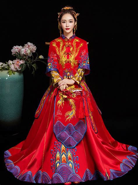 Traditional Han Chinese Wedding Dress Bridal Dress Hanfu ...