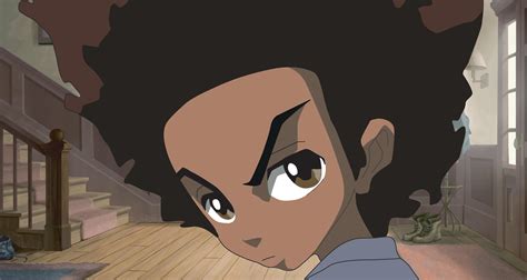 Huey Boondocks Pfp ~ Boondocks Huey Riley Vs Gun Season | stockpict