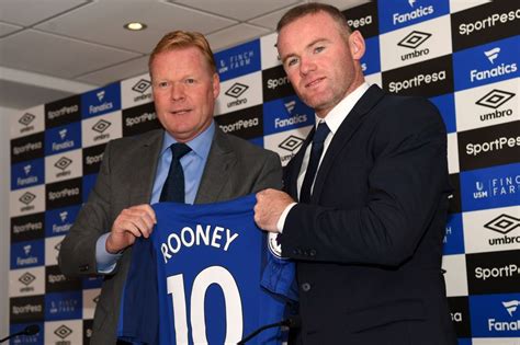 Wayne Rooney in emotional Everton return after 13 years at Manchester ...