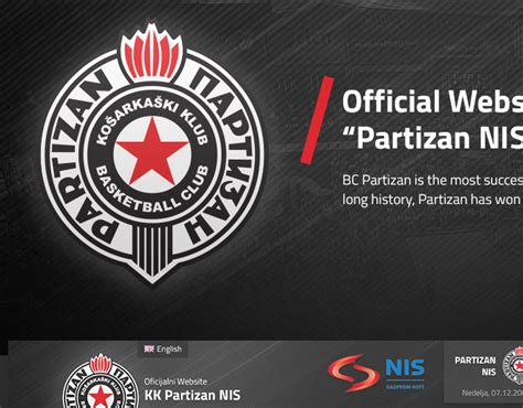 KK Partizan - 2015 redesign :: Behance