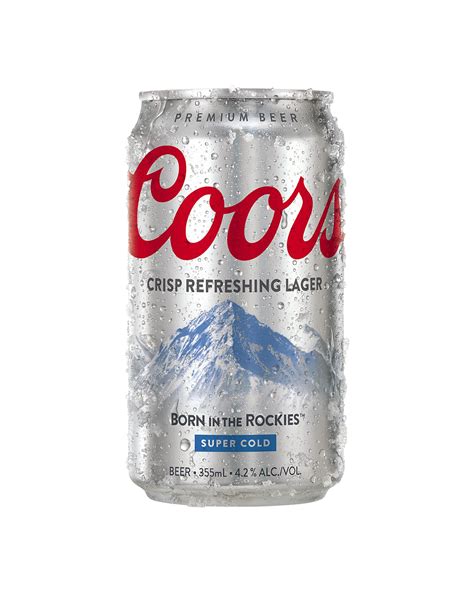 Coors Lager Cans 355 ml