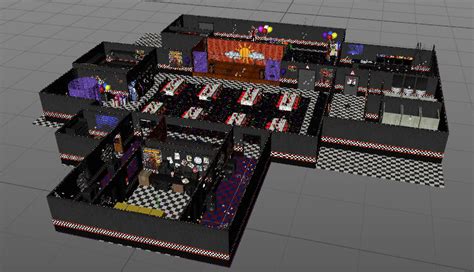 Fnaf 1 Map Release by DreadFanatic918 on DeviantArt