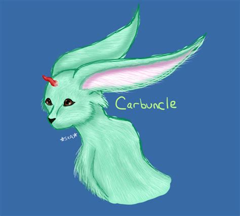 Carbuncle Portrait Final Fantasy XV - Etsy