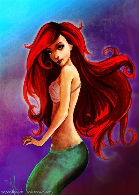 Ariel Underwater by =Serena-Kenobi on deviantART Ariel Pictures, Mermaid Pictures, Disney ...