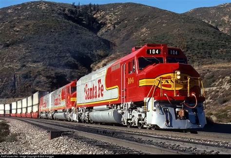 Santa Fe | Train, Railroad photography, Old trains