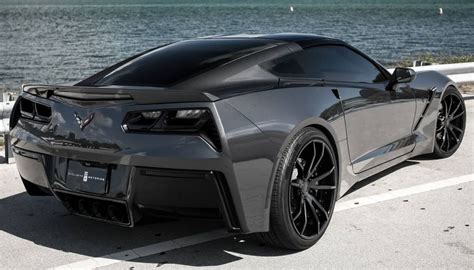 Matte Black Corvette Stingray 2014 Chevrolet Corvette Stingray, Black Corvette, Chevrolet Cruze ...