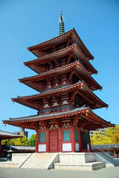 Shitennoji Temple view — Stock Photo © rabbit75_dep #119941834