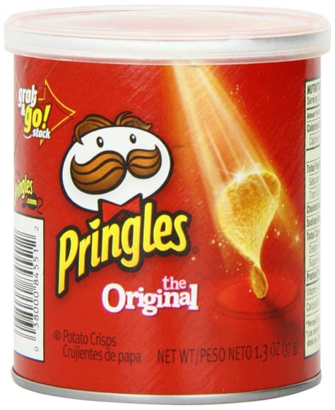 Pringles Original Can, 1.3 oz Each, 3 Boxes of 12 Cans, 36 Total